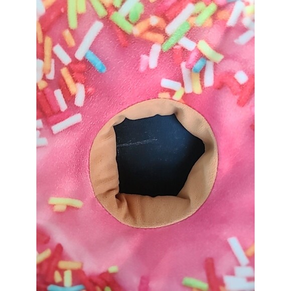 Pink Sprinkle Donut Pillow - Picture 4 of 10